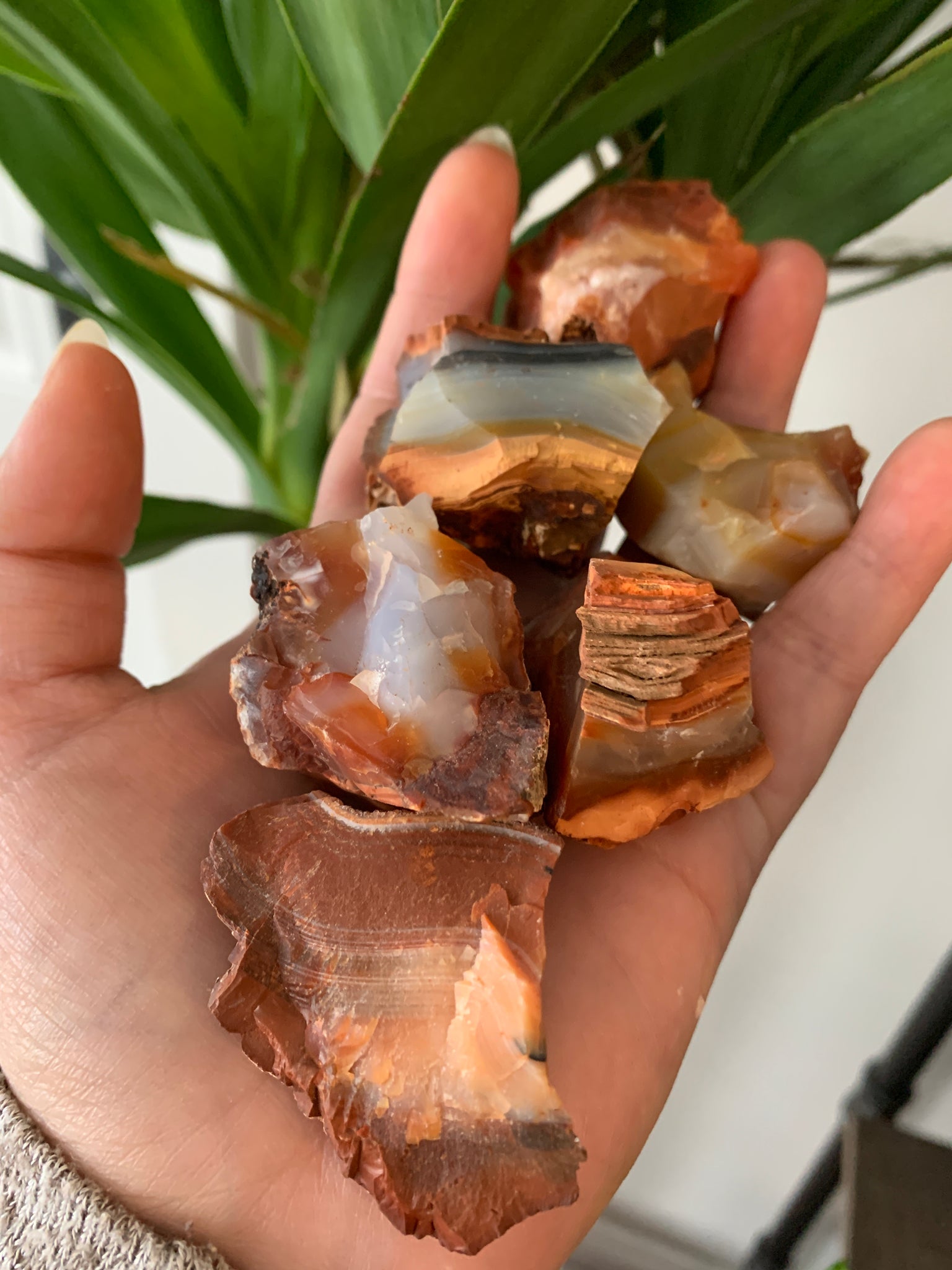 Raw Carnelian